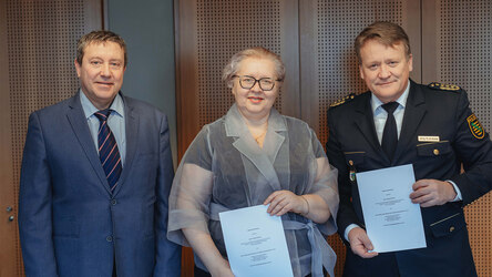 Landesverband Sachsen der Jüdischen Gemeinden und Polizei Sachsen beschließen Kooperation.
