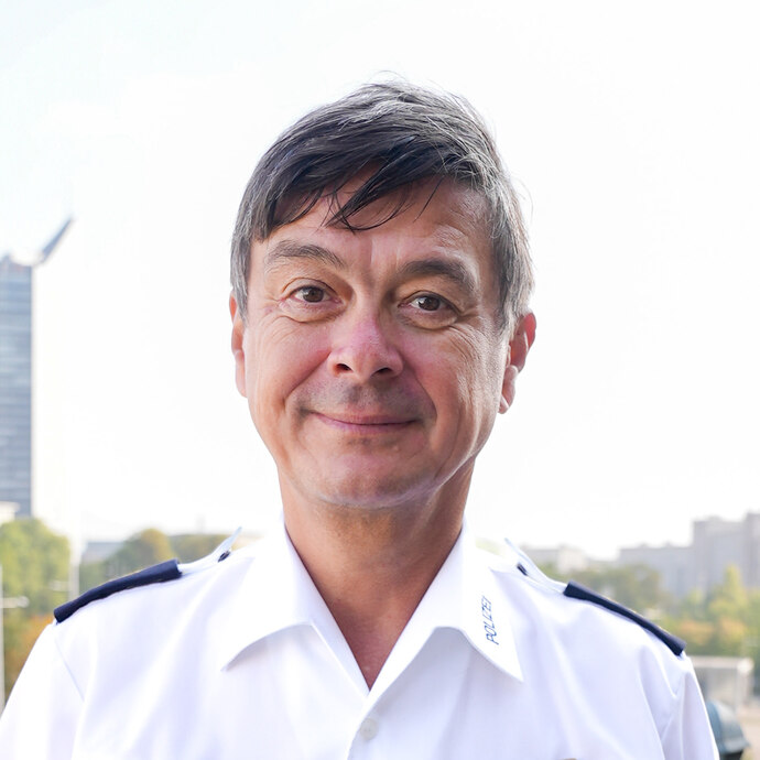 Polizeidirektor Mario Luda