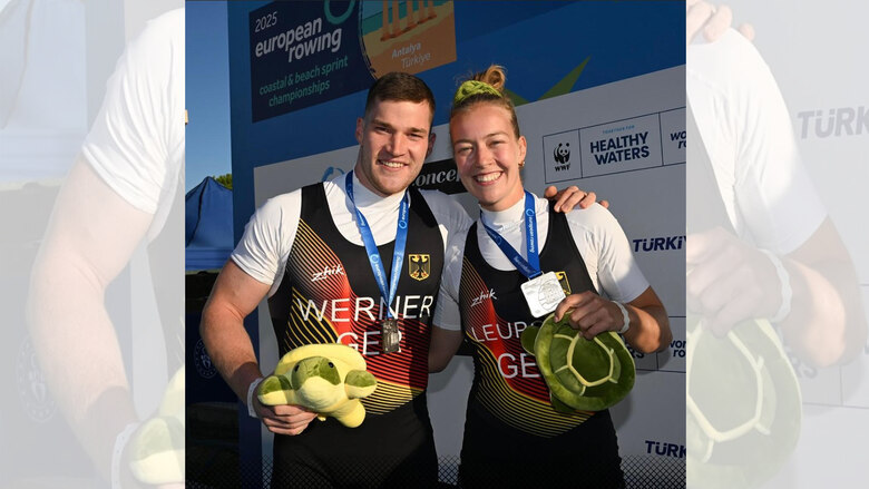 Coastal Rowing Silbermedaille Türkei