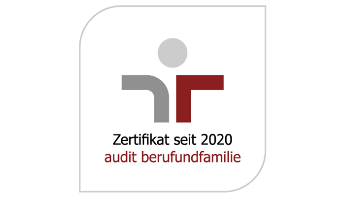 Logo Zertifikat Audit berufundfamilie