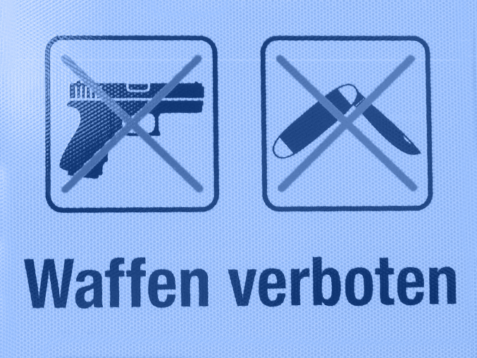 Symbolbild: Waffenverbot