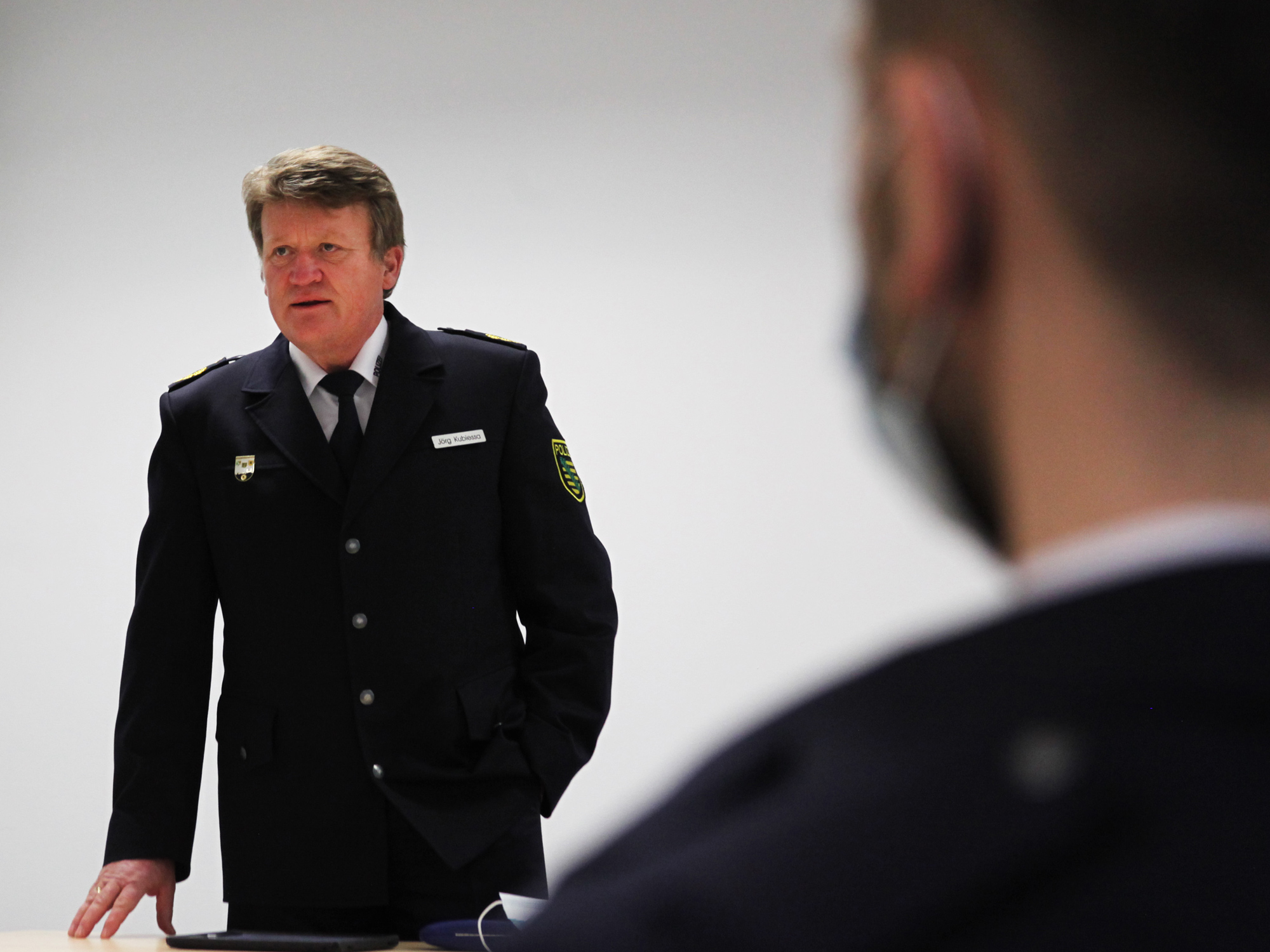 Polizeipräsident Jörg Kubiessa