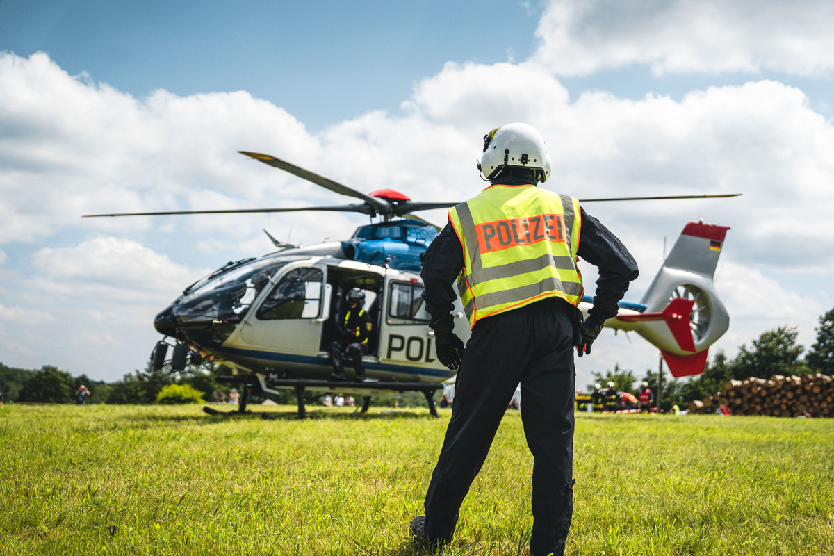 Hubschrauberstaffel der Polizei Sachsen