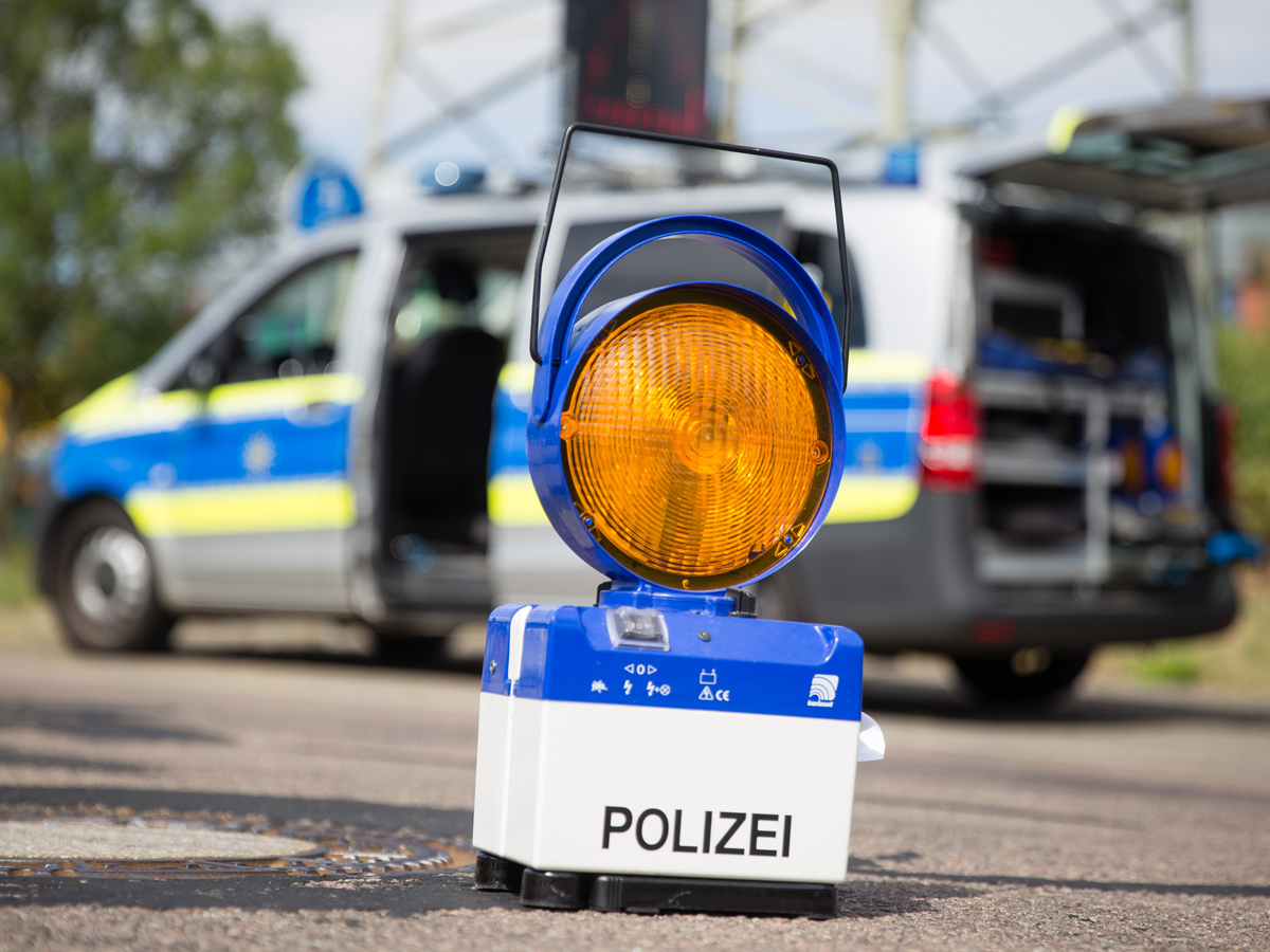Verkehrsunfalldienst der Polizei Sachsen