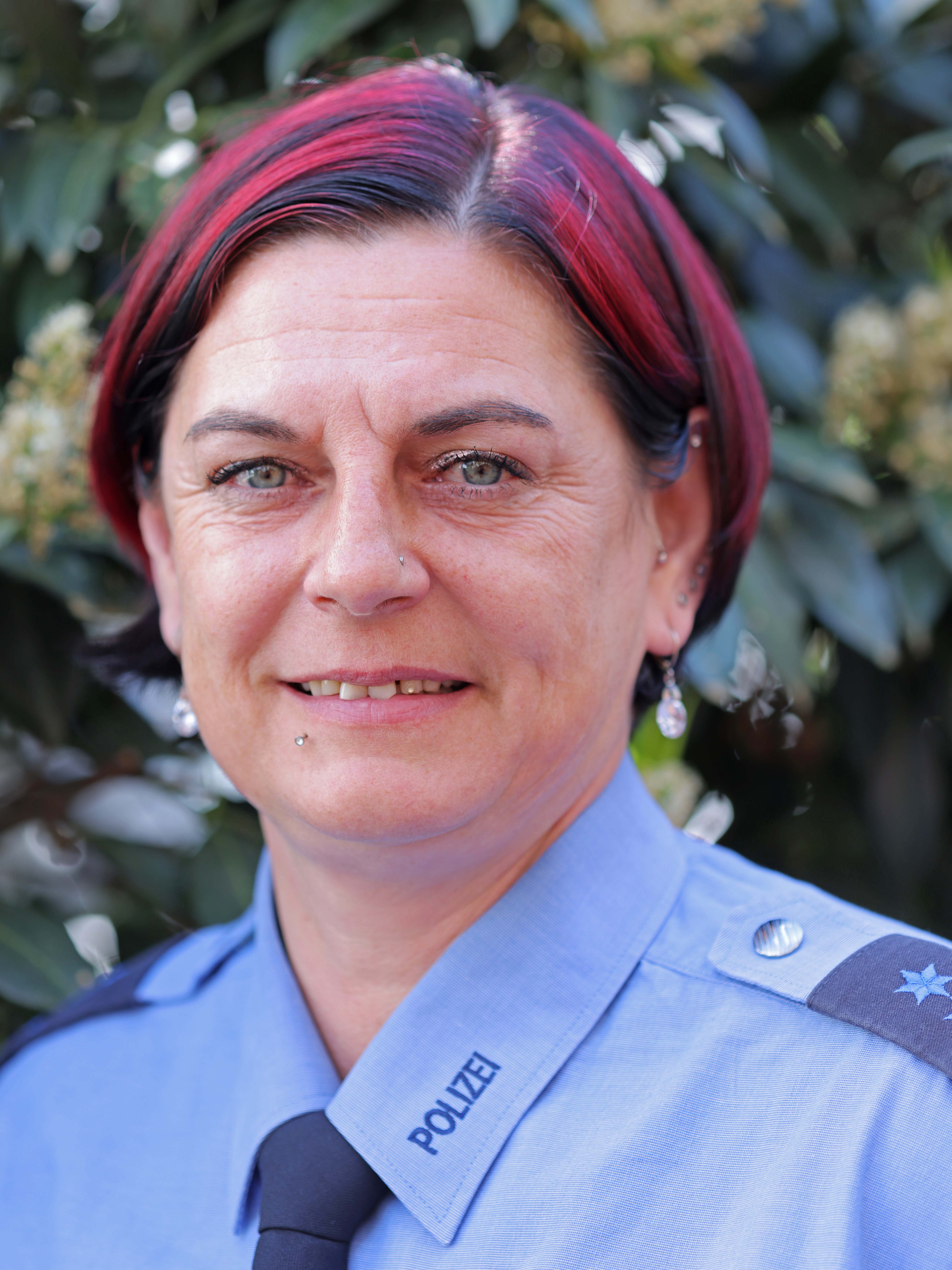 Polizeihauptmeisterin Anja Zimmer