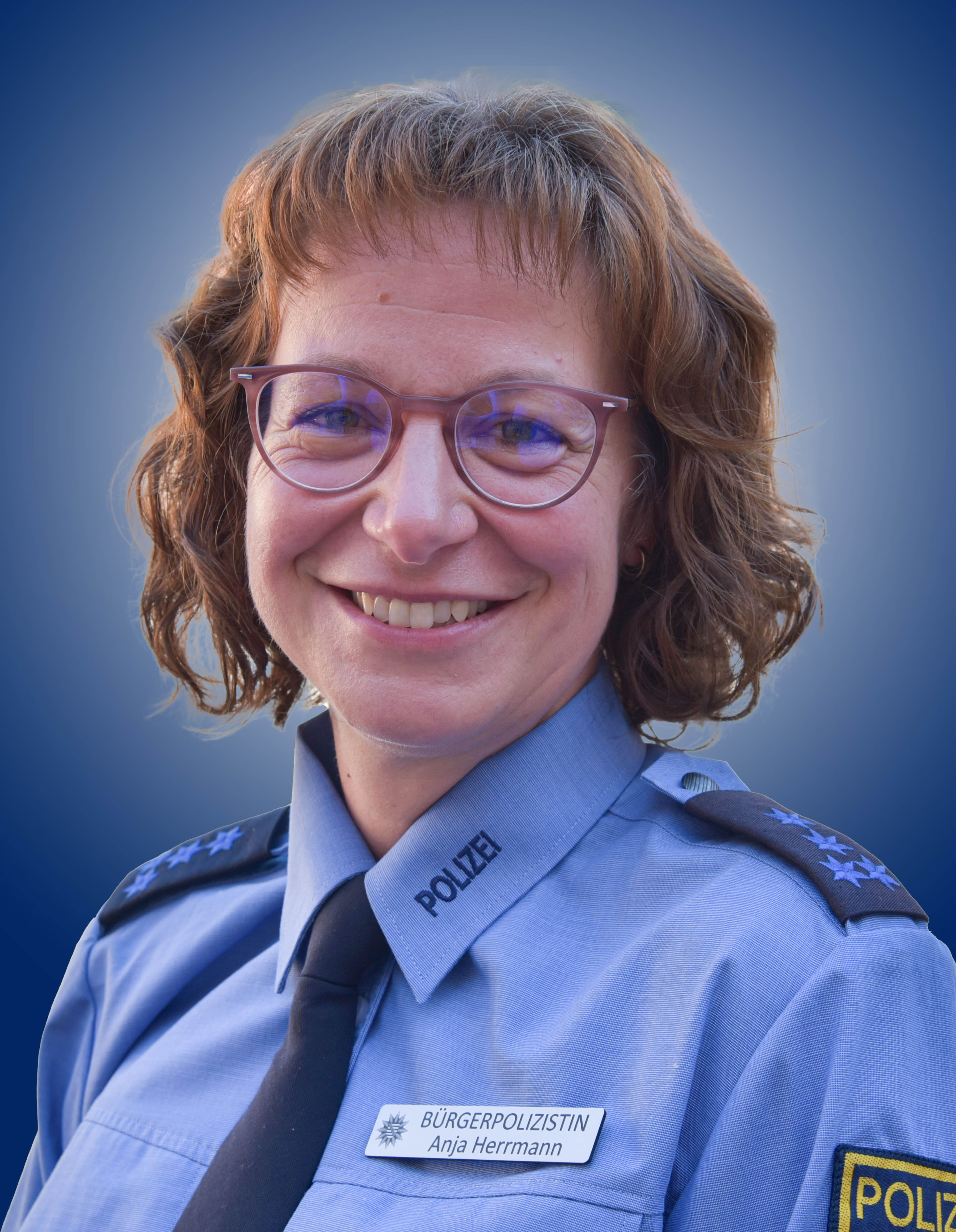 Polizeihauptmeisterin Anja Herrmann