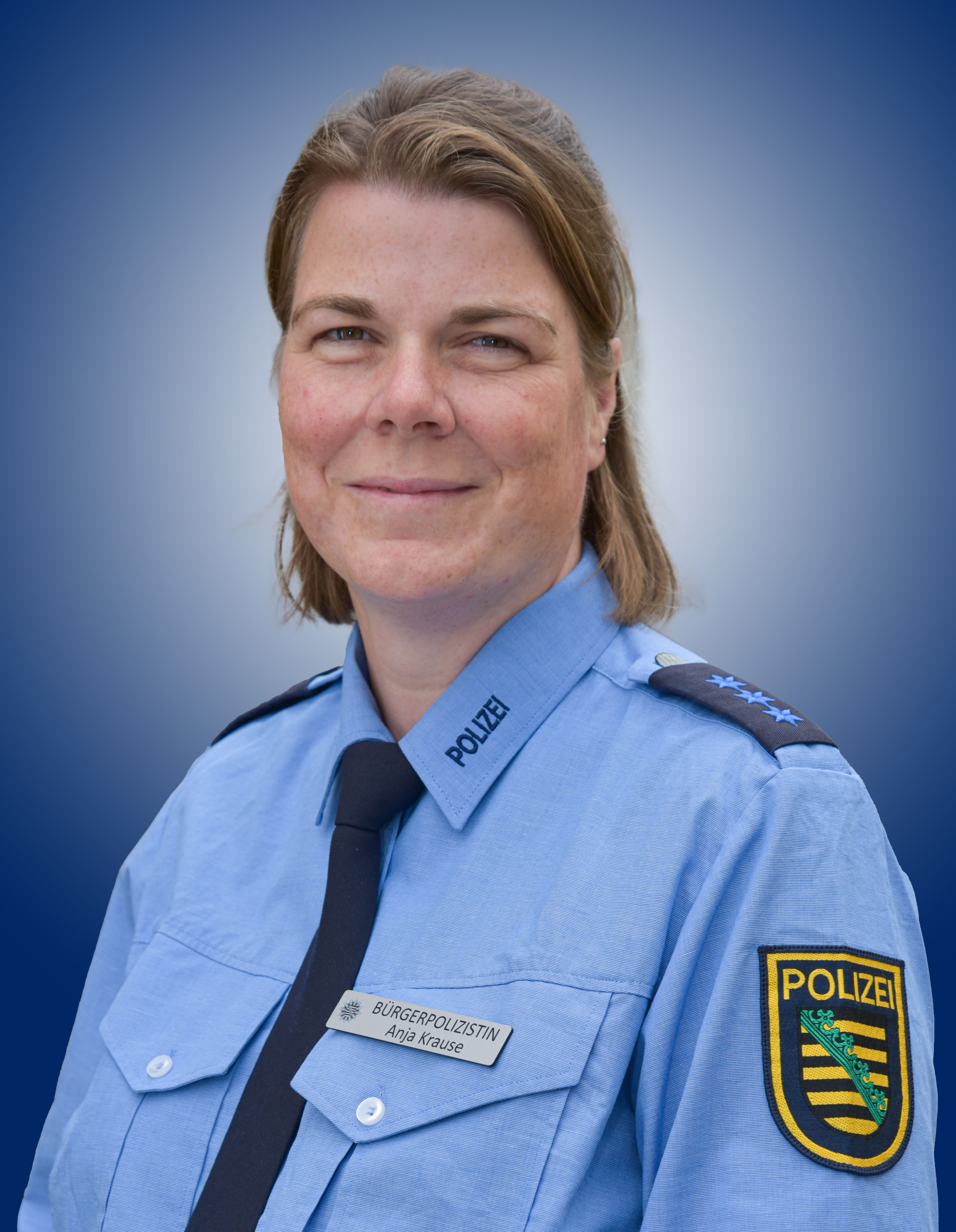 Polizeihauptmeisterin Anja Krause