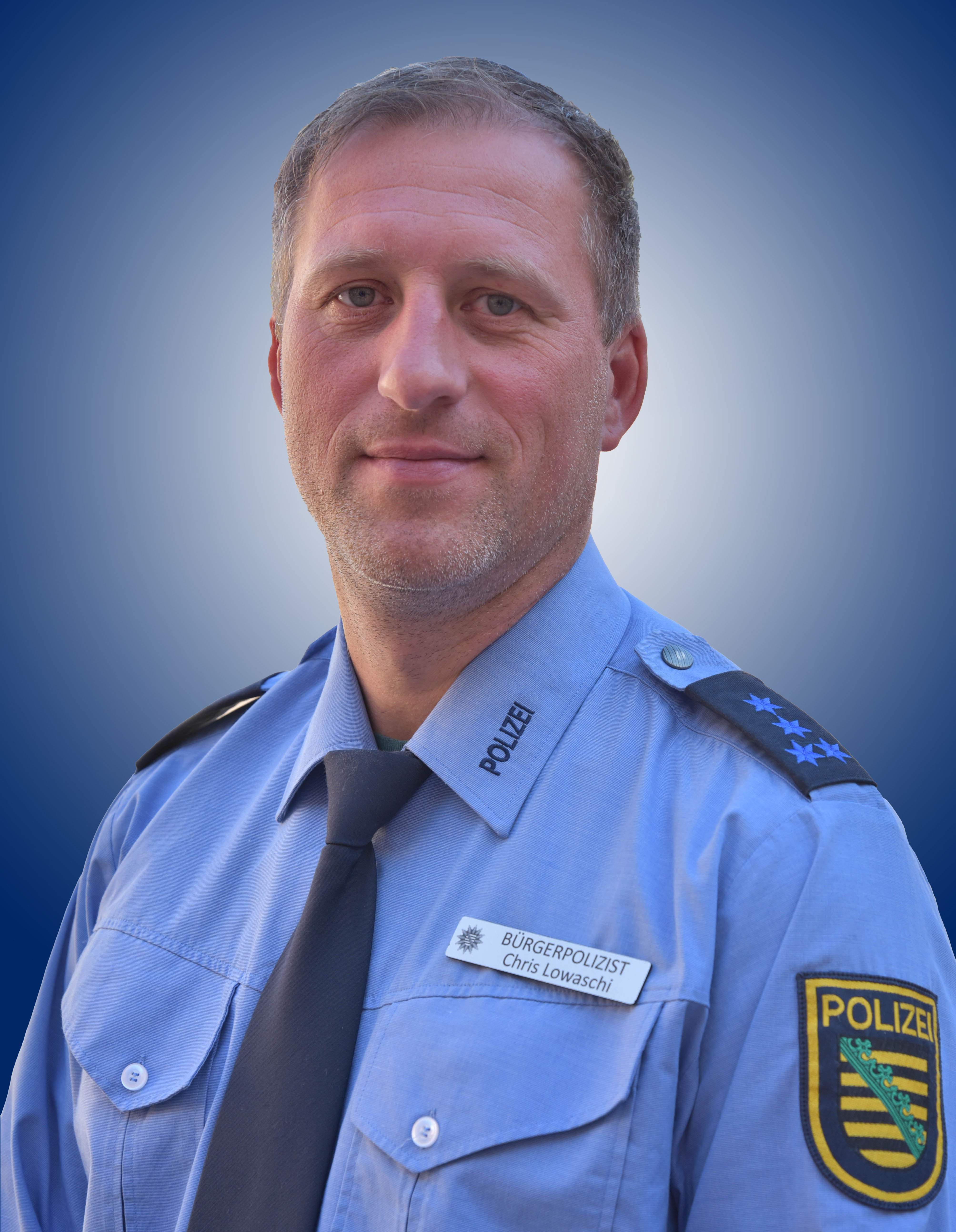 Polizeihauptmeister Chris Lowaschi