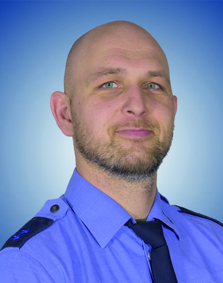 Polizeimeister Christoph Mischke