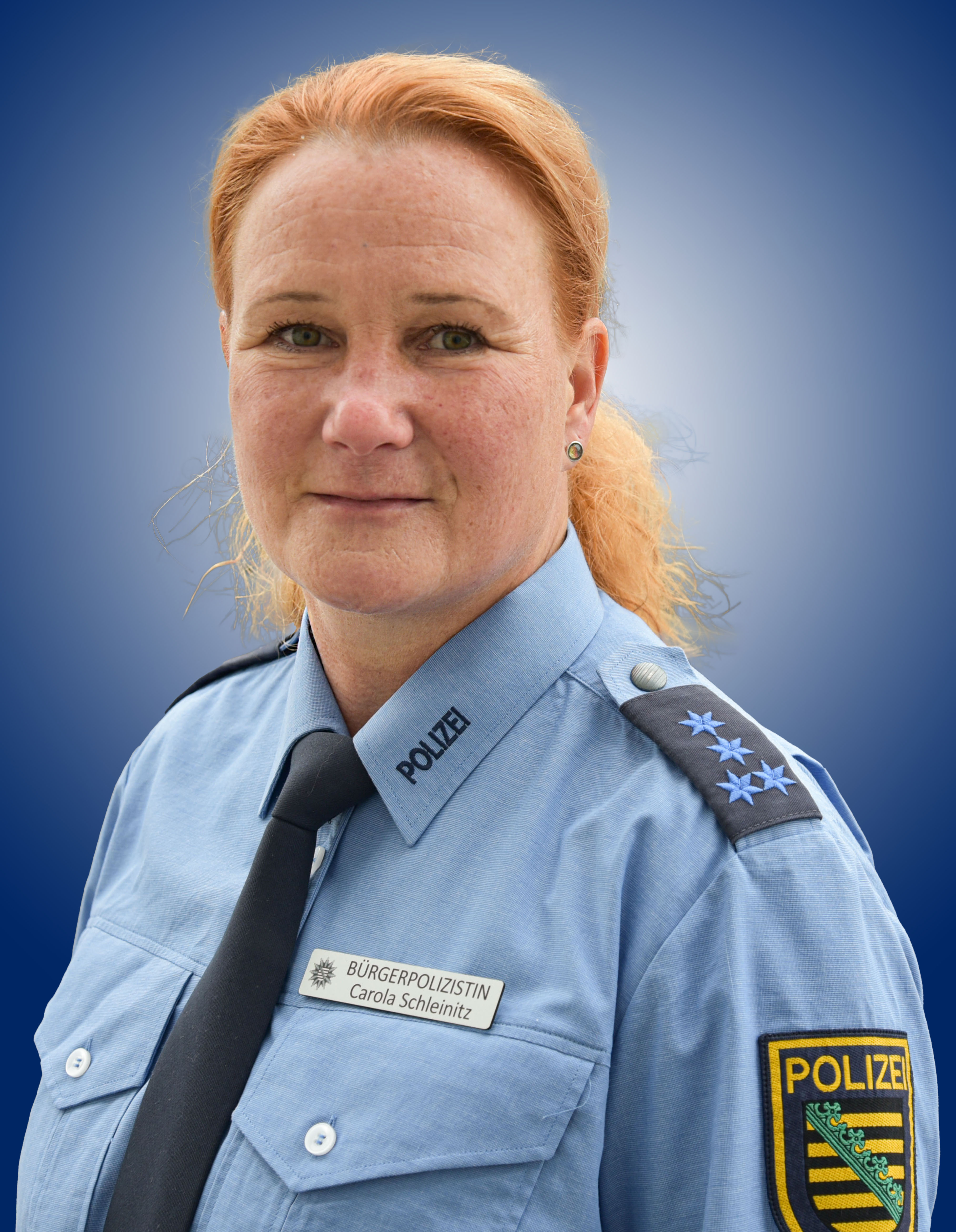 Polizeihauptmeisterin Carola Hilger