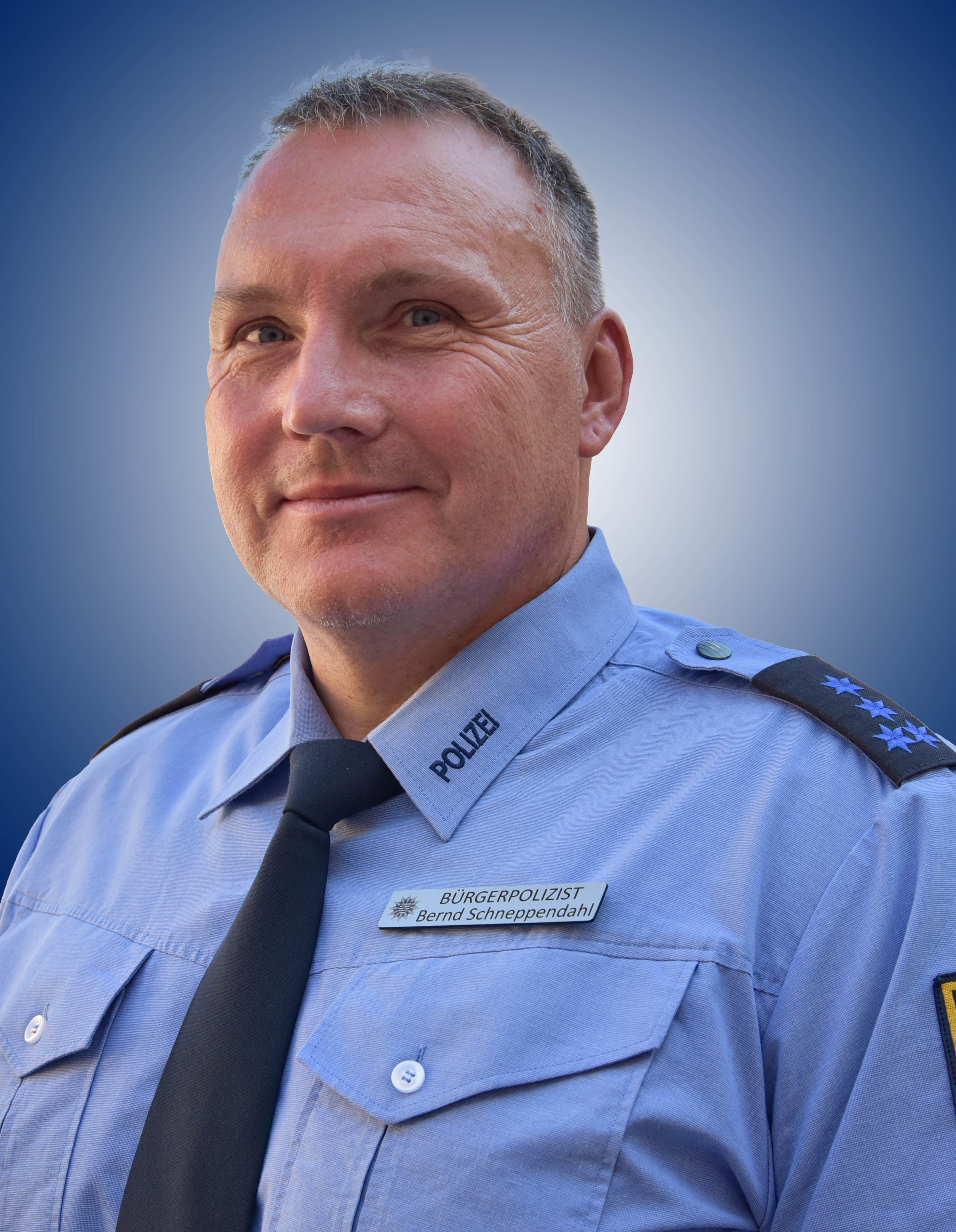 Polizeihauptmeister Bernd Schneppendahl