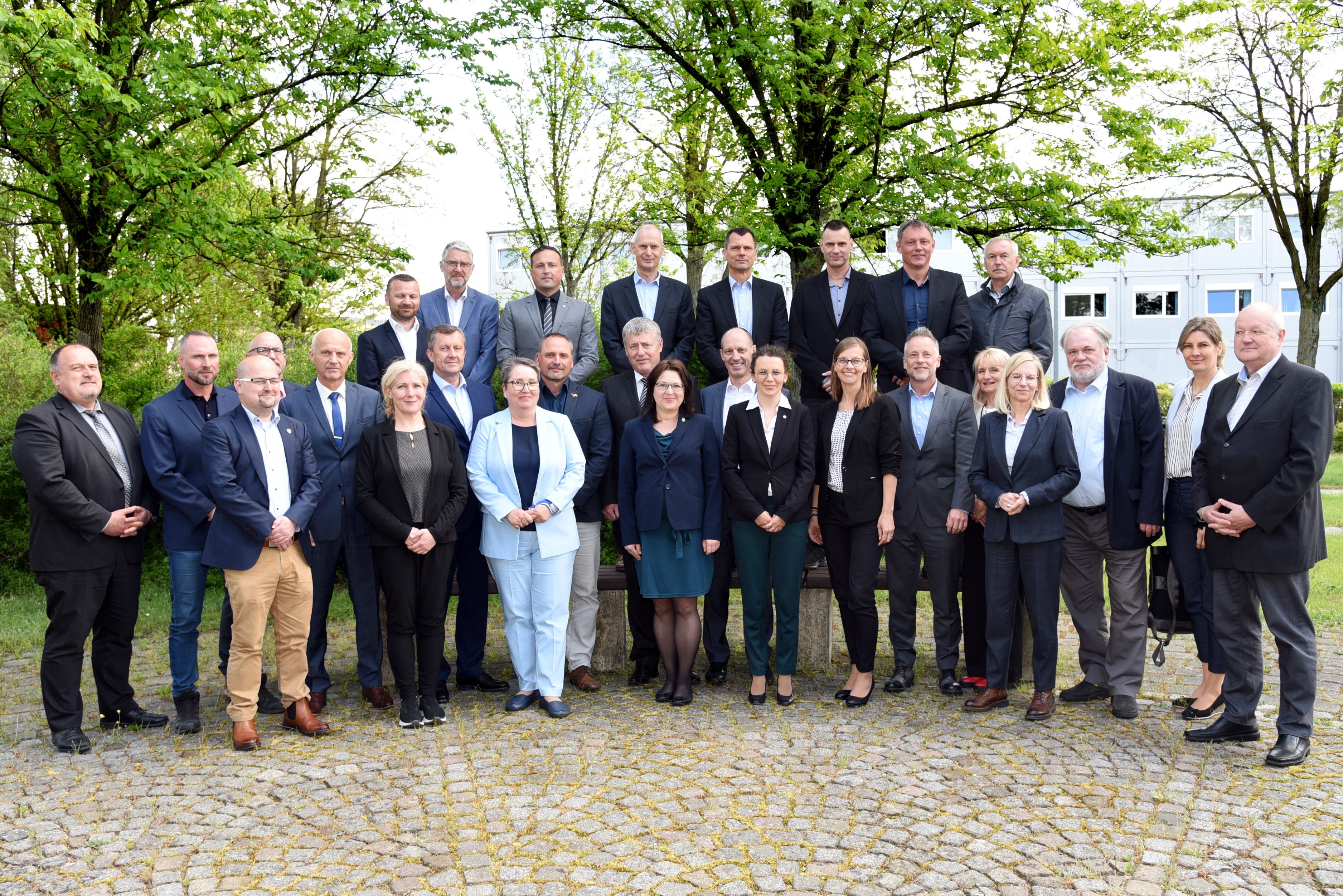 Gruppenfoto 14. Sitzung der RAG SN-CZ
