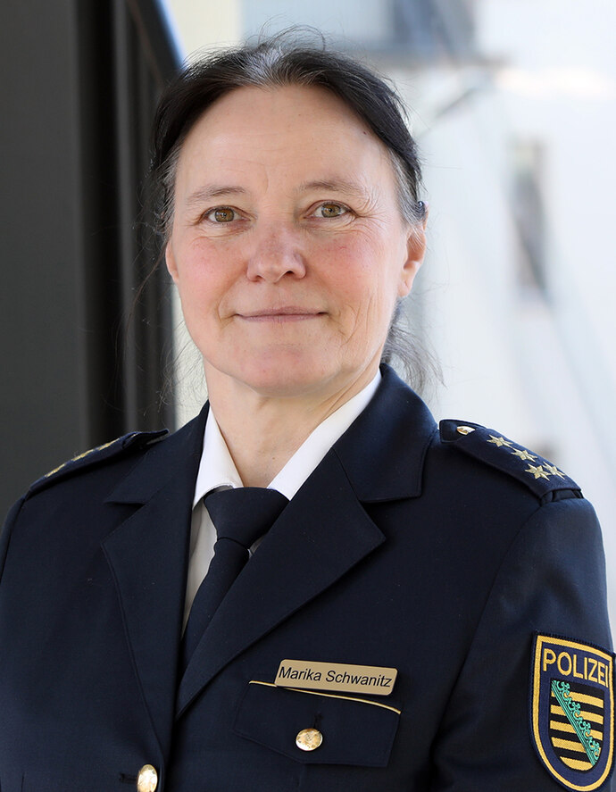 Leitende Polizeidirektorin Marika Schwanitz, Polizeidirektion Zwickau