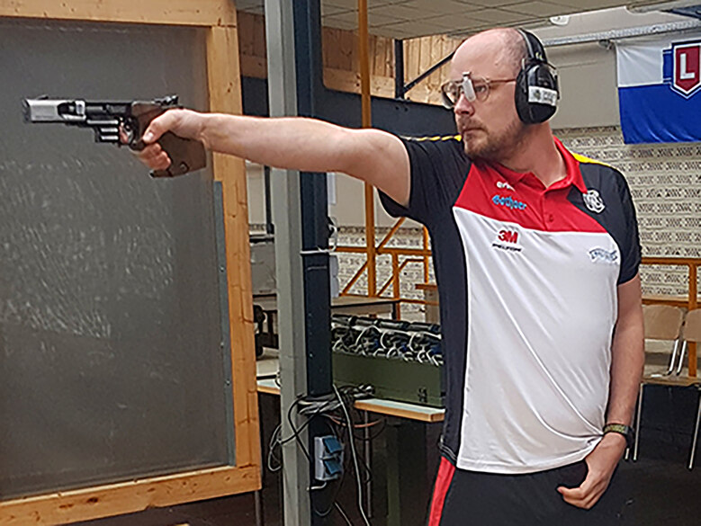 Polizeihauptmeister Mathias Putzmann (Schießen) 