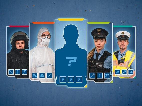 »Verdächtig gute Jobs! 1 Beruf – 1.000 Möglichkeiten.« Bewerbung für den Polizeiberuf bei der Polizei Sachsen: Choose your Character – Spannende Berufsperspektiven bei Bereitschaftspolizei, Kriminalpolizei, im Streifendienst oder bei der Verkehrspolizei!